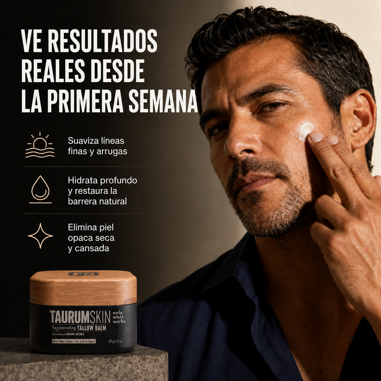 TAURUM™ | Bálsamo Rejuvenecedor de Sebo de Res.