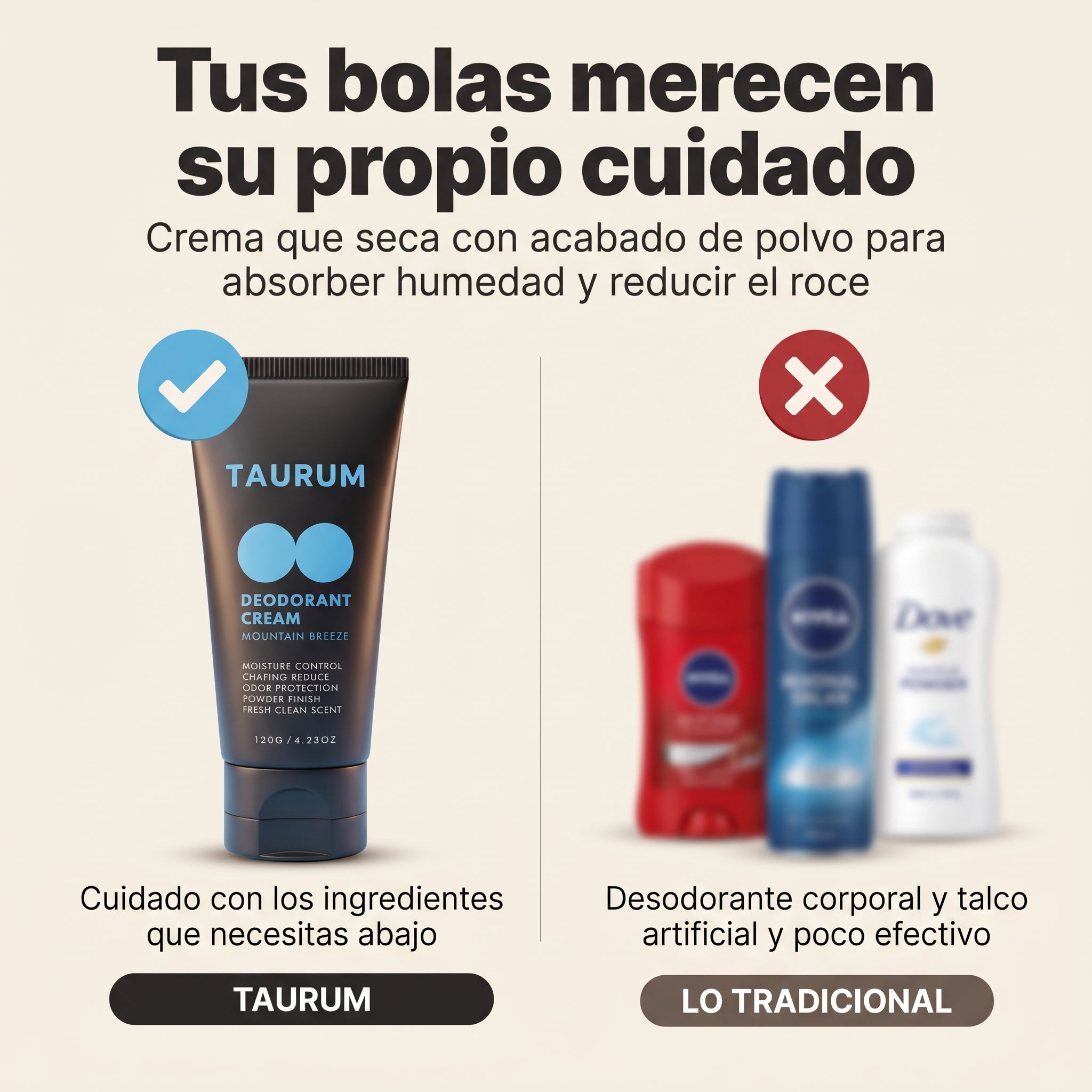 Desodorante Para Bolas Taurum®